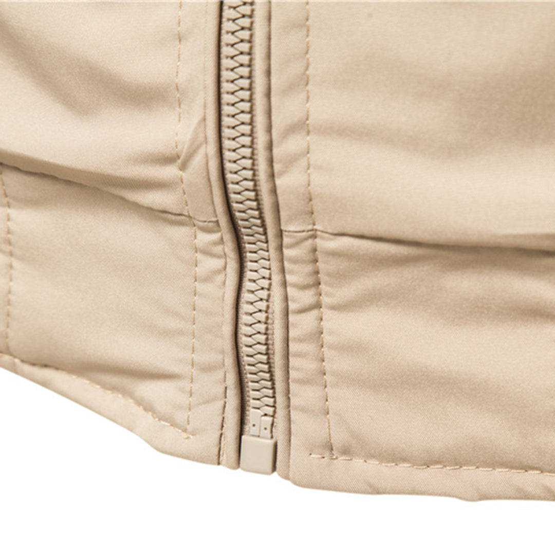 Men's Bomber Jacket – Lightweight Zip-Up Flight Jacket – alternate view