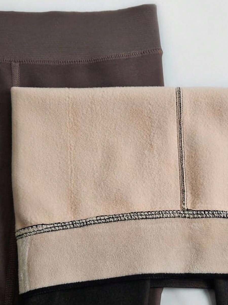 Women's Fleece Lined Tights - Gray - photo 6